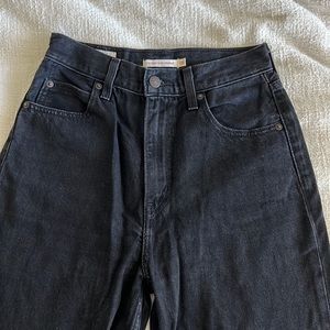 Levi’s Black 70 High Slim Straight